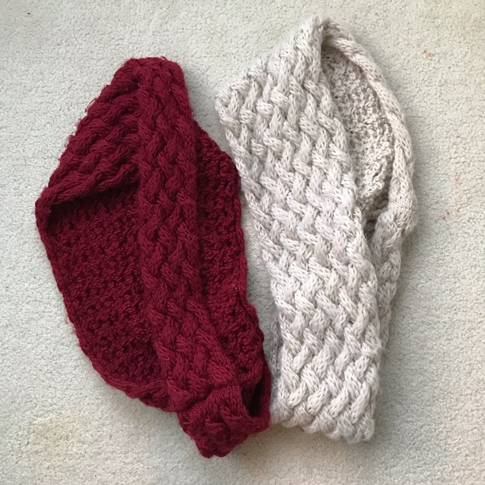 Infinity Knit Scarves